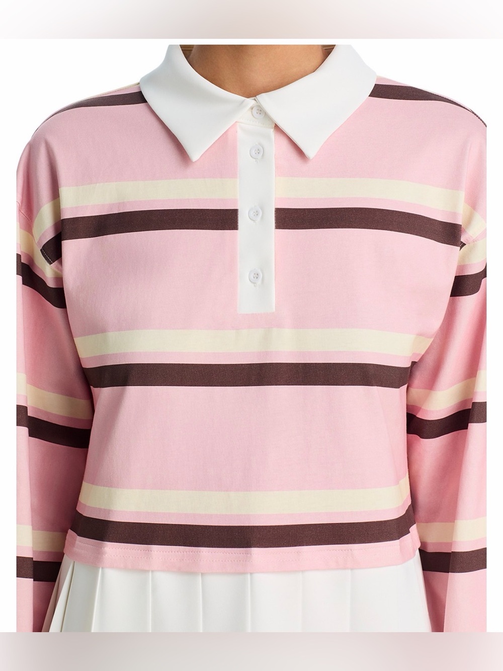 Aqua Striped Mini Dress - Sz XL - Picture 4 of 7